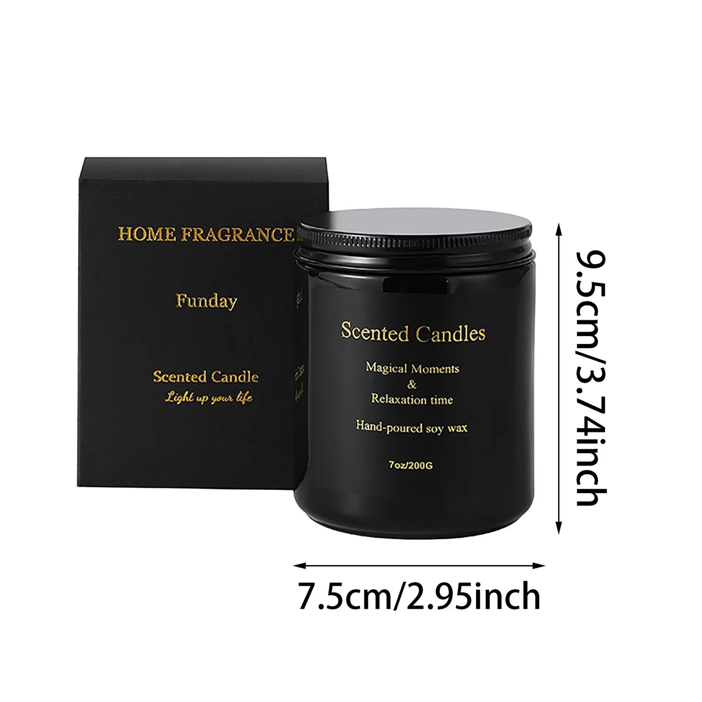 Smokeless Scented Candle Jar