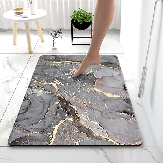 Bathroom Rugs Soft  Earth Floor Mat 