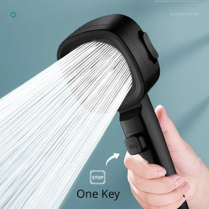 High Pressure Built-In Filter Shower Head