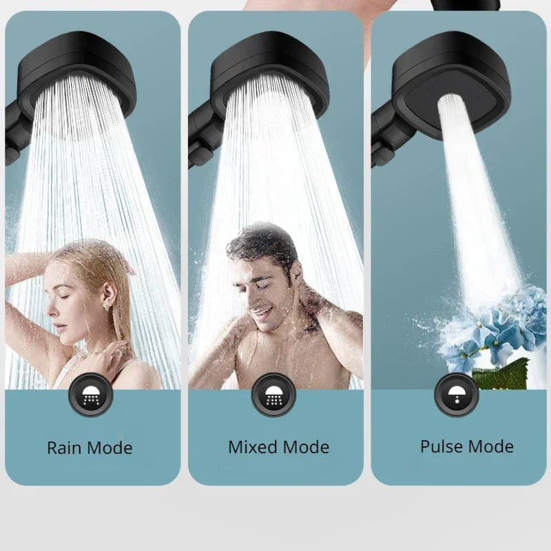 High Pressure Built-In Filter Shower Head