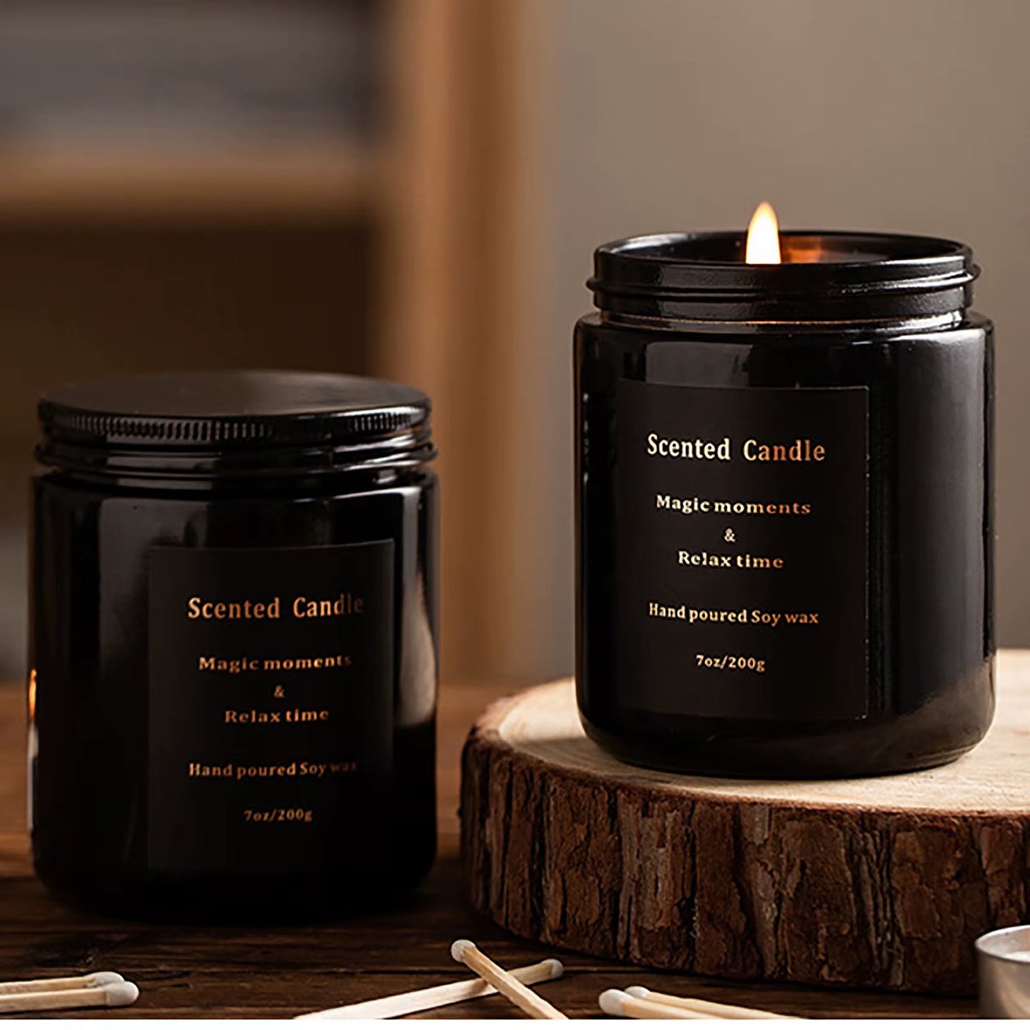 Smokeless Scented Candle Jar